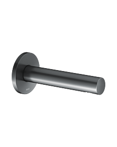 Keuco IXMO bec de bain 59545130101 saillie 180 mm, chrome noir brossé, rosace ronde