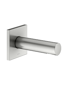 Bec de baignoire KEUCO IXMO 59545210002 saillie 130 mm, finition inox, rosace carrée