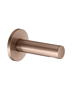 KEUCO IXMO Wanneneinlauf 59545290001 Ausladung 130 mm, rotgold gebürstet, runde Rosette