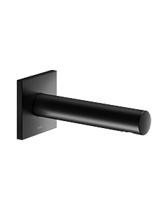 Keuco IXMO bec de bain 59545370102 saillie 180 mm, noir mat, rosace carrée