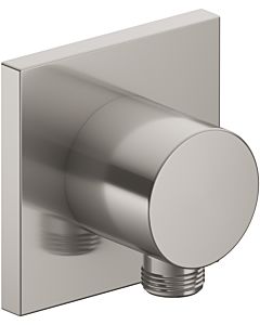 Keuco IXMO Schlauchanschluss 59547070002 Edelstahl-finish, Rosette eckig