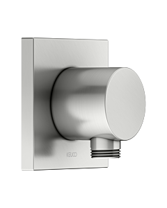 Raccord de tuyau KEUCO IXMO 59547210002 finition inox, rosace carrée