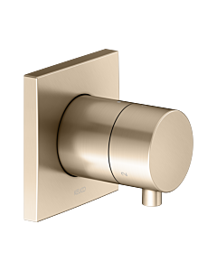 Keuco Ixmo Fertigmontageset 59548031002 Unterputz-3-Wege-Umstellventil, Griff Comfort, eckig, Bronze gebürstet