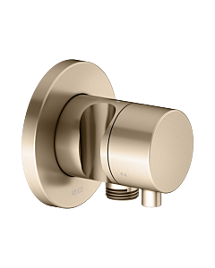 Keuco Ixmo Fertigmontageset 59548031201 Unterputz-3-Wege-Umstellventil, Brausehalter, Griff Comfort, rund, Bronze gebürstet
