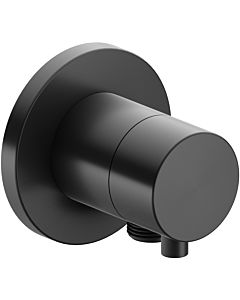 Keuco IXMO Comfort 3-way diverter 59548131101 UP 3-way diverter valve, round, hose connection, brushed black chrome