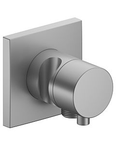 Keuco 59548171202 Concealed 3-way diverter valve, shower holder, handle Comfort , square, aluminum finish