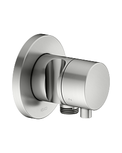 KEUCO IXMO final assembly set 59548211201 concealed 3-way diverter valve, round, hose connection/shower holder, stainless steel finish