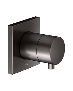 KEUCO IXMO trim kit 59548351002 concealed 3-way diverter valve, square, brushed titanium black