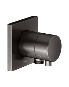 KEUCO IXMO final assembly set 59548351102 concealed 3-way diverter valve, square, hose connection, brushed titanium black