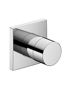 Keuco 59549010002 Concealed 3-way shut-off and diverter valve, Pure handle, square, chrome-plated