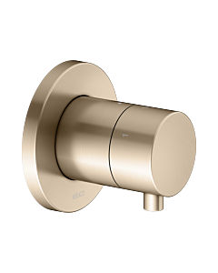 Keuco Ixmo Fertigmontageset 59549031001 Unterputz-3-Wege-Ab-und Umstellventil, Griff Comfort, rund, Bronze gebürstet
