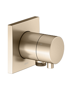 Keuco 59549031102 Concealed 3-way stop and diverter valve, hose connection, handle Comfort , square, brushed bronze