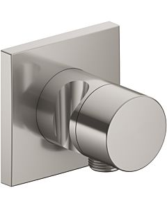 Keuco 59549050202 Concealed 3-way diverter valve, shower holder, Pure handle, square, brushed nickel