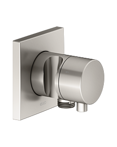 Keuco Ixmo 59549051202 Inverseur à 3 voies dissimulé, support de douche, poignée Comfort , carré, nickel brossé