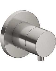 Keuco 59549071001 Concealed 3-way shut-off and diverter valve, handle Comfort , round, stainless steel finish