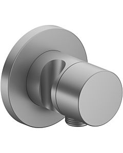 Keuco dérivation dissimulée à 3 voies, support de douche, poignée Pure, ronde, finition aluminium