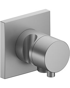 Keuco 59549171202 Concealed 3-way shut-off and diverter valve, shower holder, handle Comfort , square, aluminum finish
