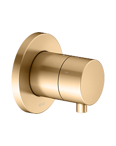 KEUCO IXMO final assembly set 59549251001 concealed 3-way shut-off and diverter valve, handle Comfort , round, brushed brass