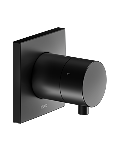Keuco Ixmo trim set 59549371002 UP 3-way shut-off and diverter valve, Comfort handle, square, matt black