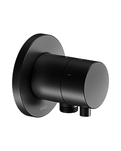 Keuco Ixmo trim set 59549371101 UP 3-way shut-off and diverter valve, hose connection, Comfort handle, round, matt black