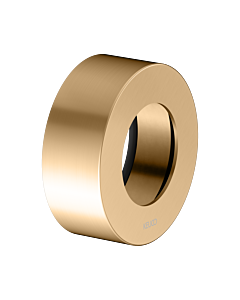 KEUCO IXMO Verlängerungsrosette 59551250281 rund, für Ab- und umstellventile Unterputz, Messing gebürstet