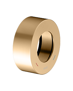 KEUCO IXMO extension rosette 59551250381 round, for single lever mixer concealed, brushed brass