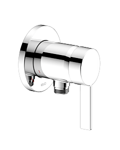 Keuco IXMO Solo Brausearmatur 59552019501 mit Schlauchanschluss, Unterputz, chrom
