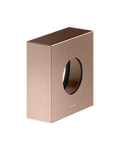 KEUCO IXMO Verlängerungsrosette 59553290282 eckig, für Thermostatarmaturen Unterputz, Rotgold gebürstet