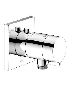 Keuco Ixmo solo trim set 59554010002 chrome-plated, hose connection, handle round, housing and rosette square