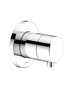 Keuco IXMO Comfort 2-way conversion 59556011001 flush-mounted installation, round, chrome-plated