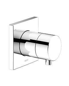 Keuco Ixmo Fertigmontageset 59556011002 Unterputz-2-Wege Umstellventil, Griff Comfort, eckig, verchromt