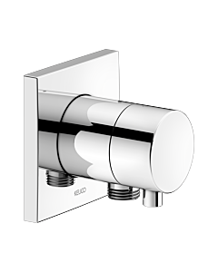 Keuco Ixmo 59556011102 Inverseur 2 voies dissimulé, raccord de tuyau, poignée Comfort , carré, chromé