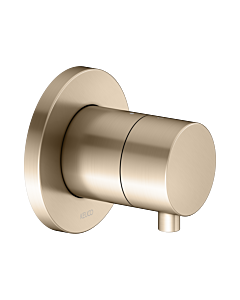 Keuco IXMO Comfort 2-way conversion 59556031001 flush-mounted installation, round, brushed bronze