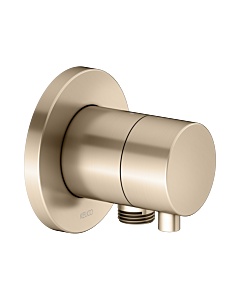 Keuco 59556031101 Concealed 2-way diverter valve, hose connection, handle Comfort , round, brushed bronze