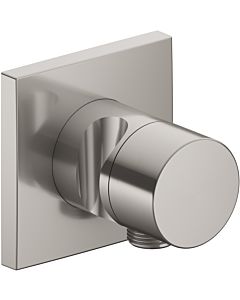 Keuco 59556050202 Concealed 2-way diverter valve, shower holder, Pure handle, square, brushed nickel