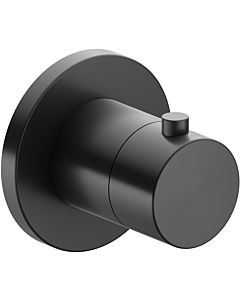 Keuco IXMO Pure 2-way conversion 59556130001 flush-mounted installation, round, brushed black chrome