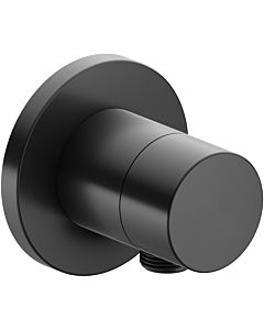 Keuco dérivation dissimulée à 2 voies, raccord de tuyau, poignée Pure, ronde, chrome noir brossé
