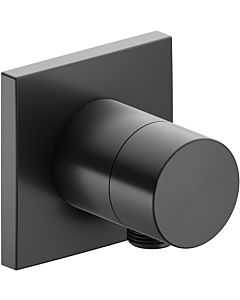 Keuco dérivation dissimulée à 2 voies, raccord de tuyau, poignée Pure, carrée, chrome noir brossé