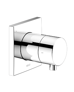 Keuco 59557011002 Concealed 2-way shut-off / diverter valve, handle Comfort , square, chrome-plated