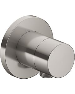 Keuco IXMO 2-way switching and switching 59557070101 flush-mounted installation, hose connection, Pure handle, round, stainless steel finish