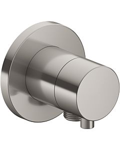 Keuco 59557071101 Concealed 2-way shut-off / diverter valve, hose connection, handle Comfort , round, stainless steel finish