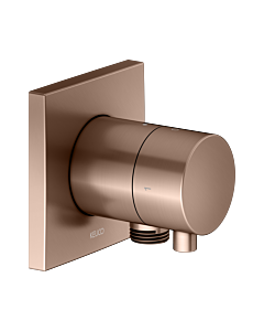 KEUCO IXMO trim kit 59557291102 concealed 2-way shut-off/diverter valve, square, hose connection, brushed rose gold