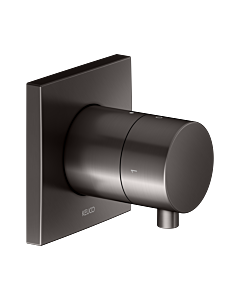 KEUCO IXMO trim kit 59557351002 concealed 2-way shut-off/diverter valve, square, brushed titanium black