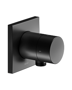 Keuco Ixmo trim set 59557370102 UP 2-way shut-off/diverter valve, hose connection, Pure handle, square, matt black