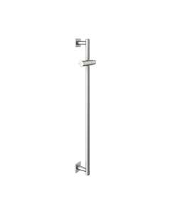 KEUCO IMXO shower rail 59585210902 stainless steel finish, height 855mm, shower slider, square rosettes