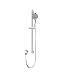 Keuco IXMO_solo shower set 2000 59652010101 round, single-lever mixer with shower rail, chrome-plated