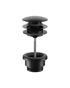 Keuco drain fitting 59902370000 Push-Open, G 1 1/4, matt black