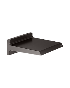 KEUCO Universal Schwallbrause 59982350000 titanschwarz gebürstet, Wandanschluss, Ausladung 169mm