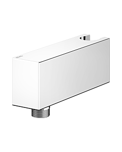 Keuco hose connection meTime_Spa 59993010000 with wall bracket, chrome