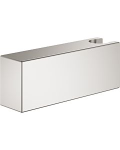 Keuco hose connection 59993050000 with wall bracket, for cast hose, brushed nickel